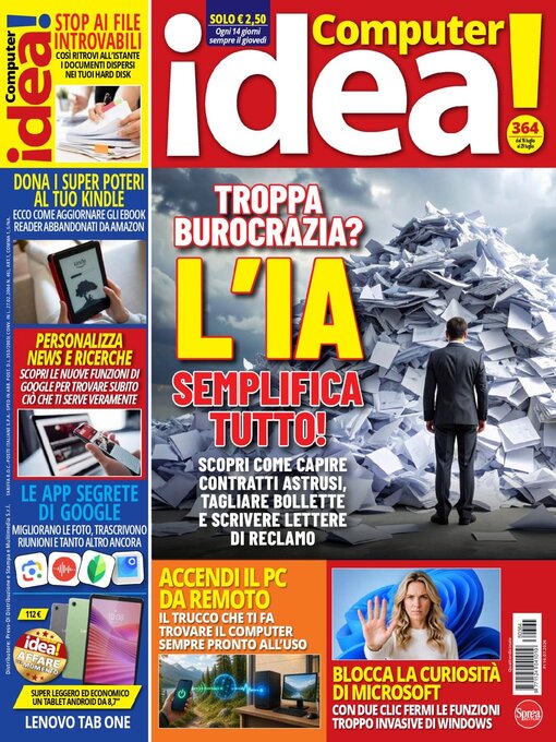 Cover image for Il mio computer idea 